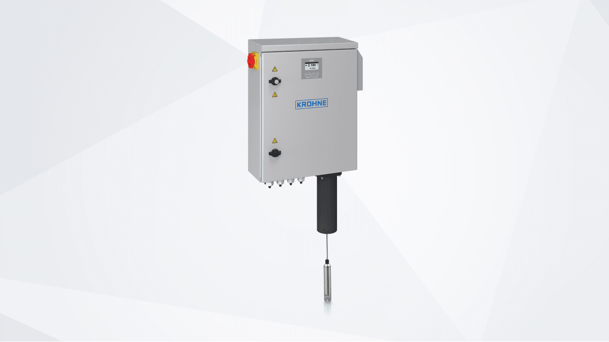 OPTISYS SLM 2100 适用于沉淀轮廓的测量和污泥层的连续跟踪 | KROHNE 科隆中国官网