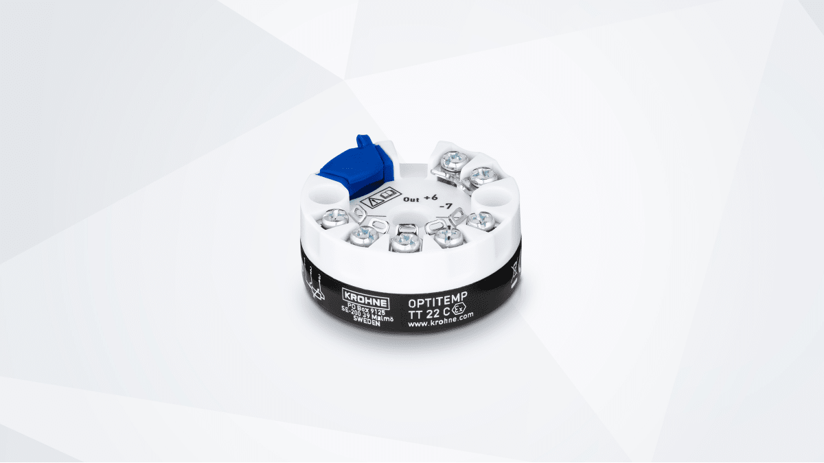 OPTITEMP TT 22 C 接受 RTD 输入 | KROHNE 科隆中国官网
