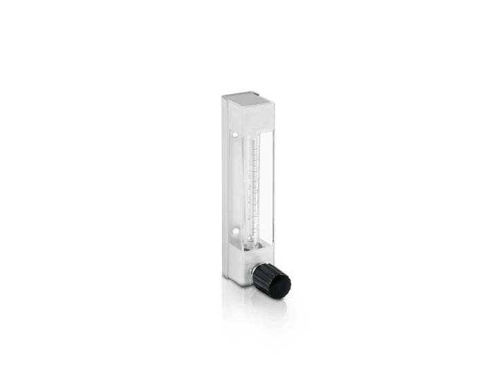 DK800 Variable area flowmeter – 125 mm / 4.92" version with flow regulator